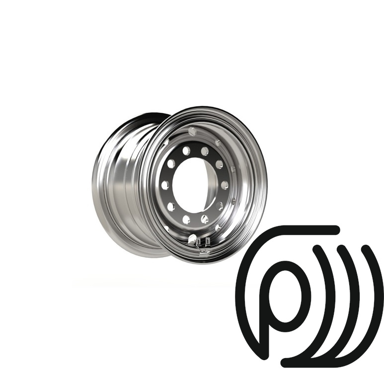 грузовой диск accuride wheels  12*21 10*286 et100 d222 43118-3101012-55 (урал)