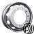 грузовой диск yz whell yz 11,75x22,5 10x335 et0 dia 281 (16mm)