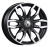 диск вектор vector bmw (b228) 7,5x17 6x139.7 et 25 dia 106.1 алмаз черный п/ш