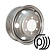 грузовой диск asterro m18ds32 6,75x17,5 6x205 et 122 dia 161