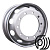 грузовой диск alcoa (ga819511db) 11,75x22,5 10x335 et 120 dia 281 (32mm)